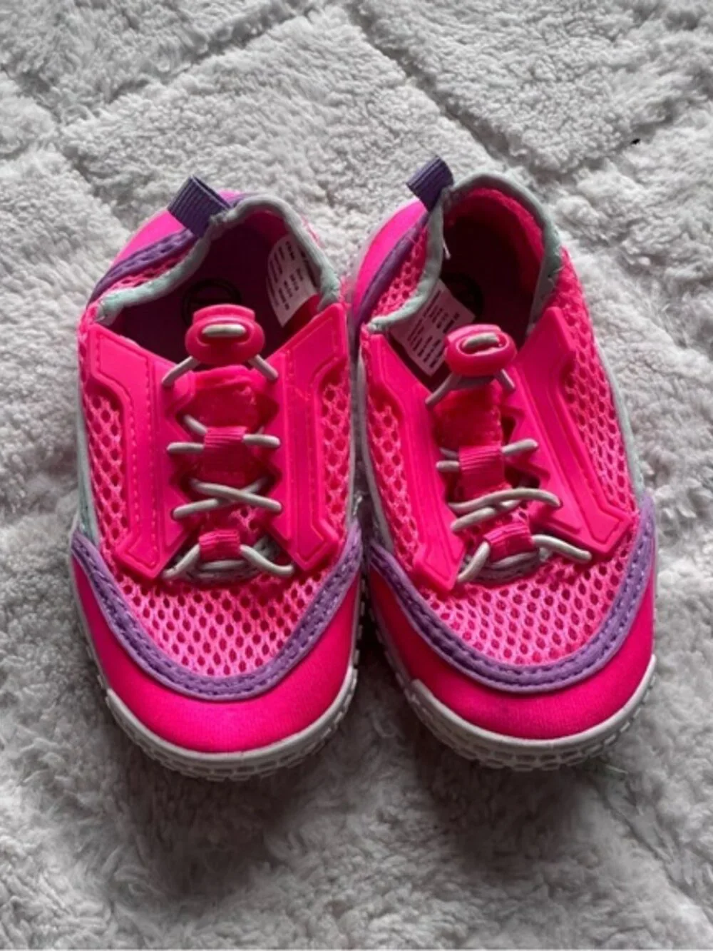 Wonder Nation | Pink Toddler Girls Water Shoes | Size 5/6